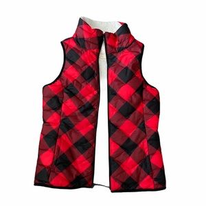 Buffalo Check Puffer Vest